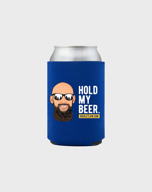hold my beer koozie