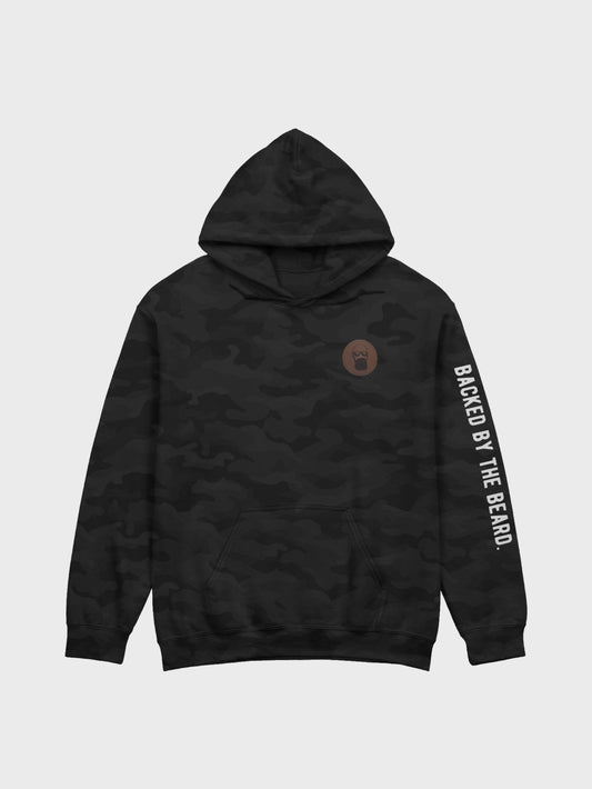 backed by the beard hoodie
