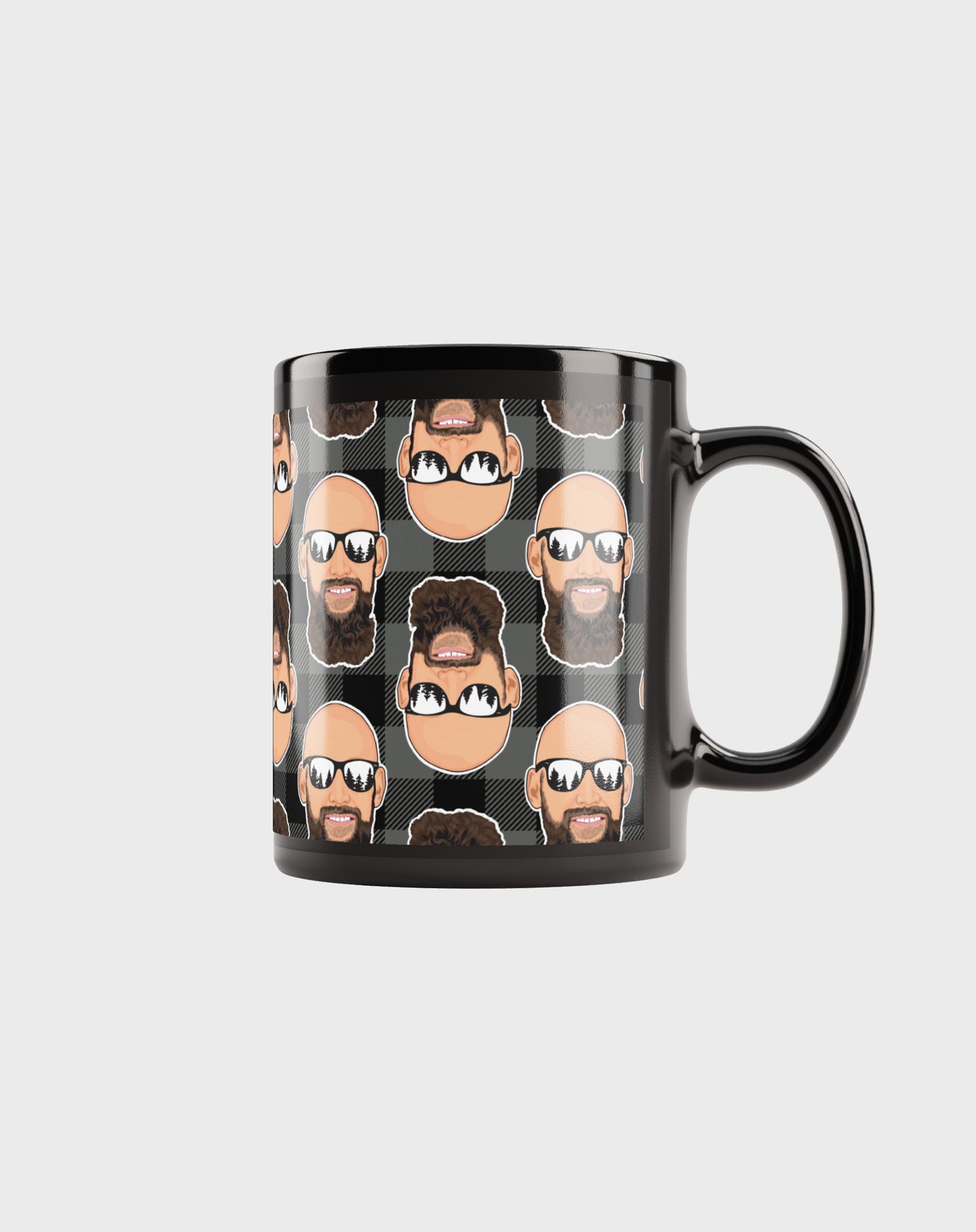 russell all around flannel mug
