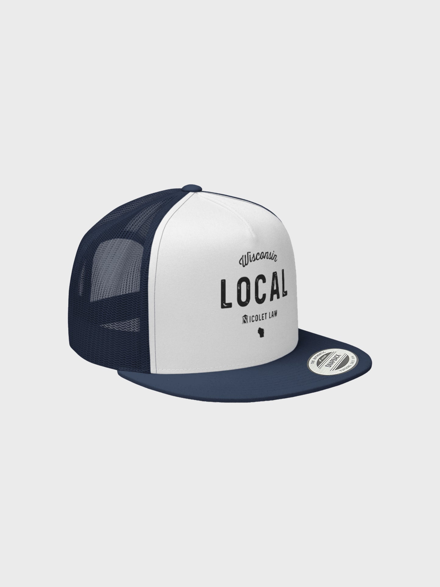 wisconsin local trucker hat