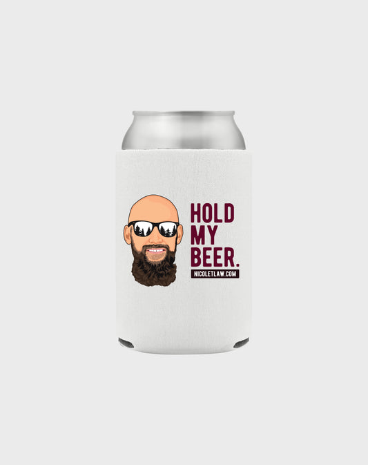 hold my beer koozie