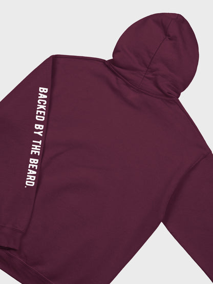 backed by the beard hoodie