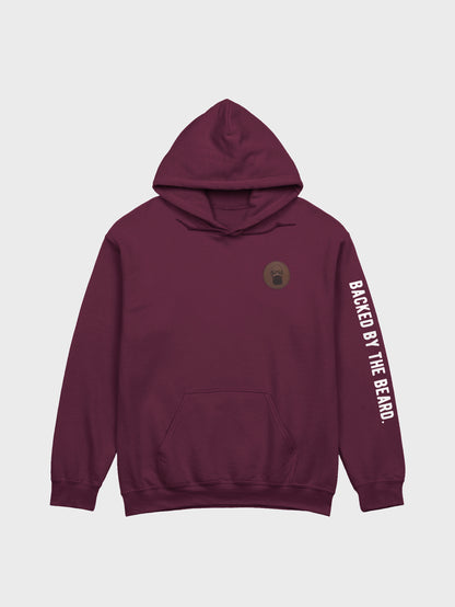 backed by the beard hoodie