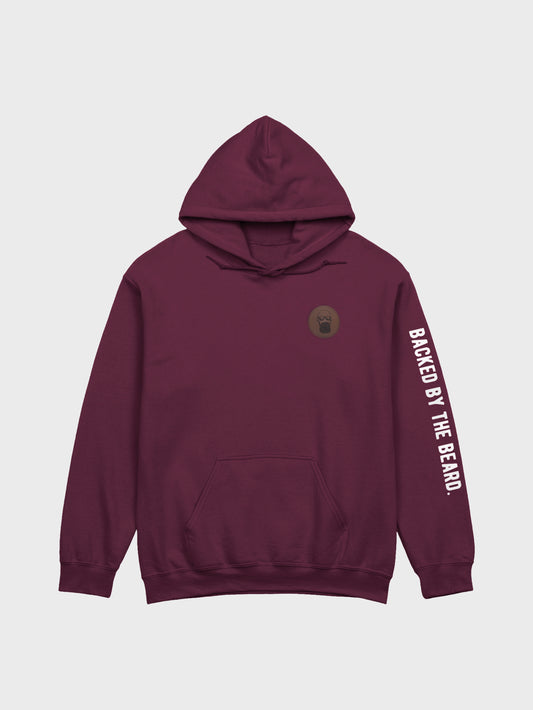 backed by the beard hoodie