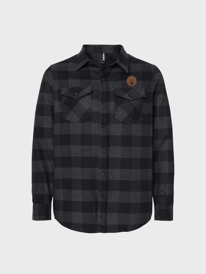 cartoon patch flannel