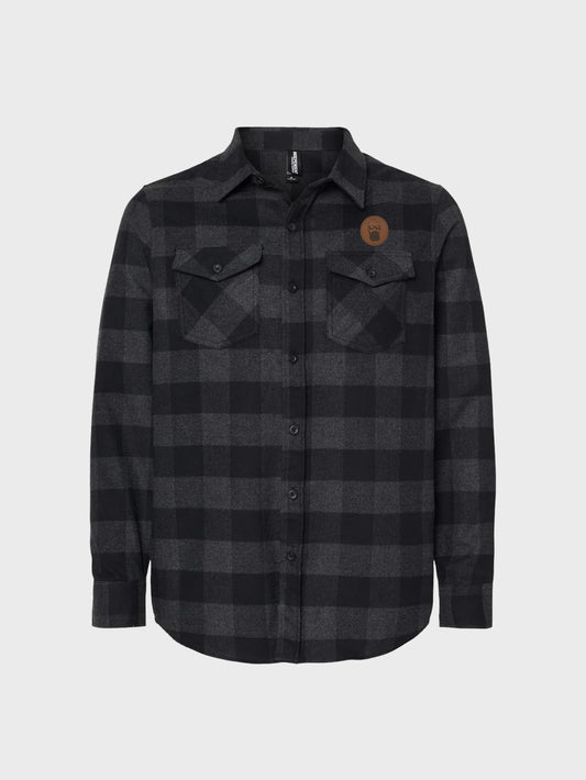 cartoon patch flannel