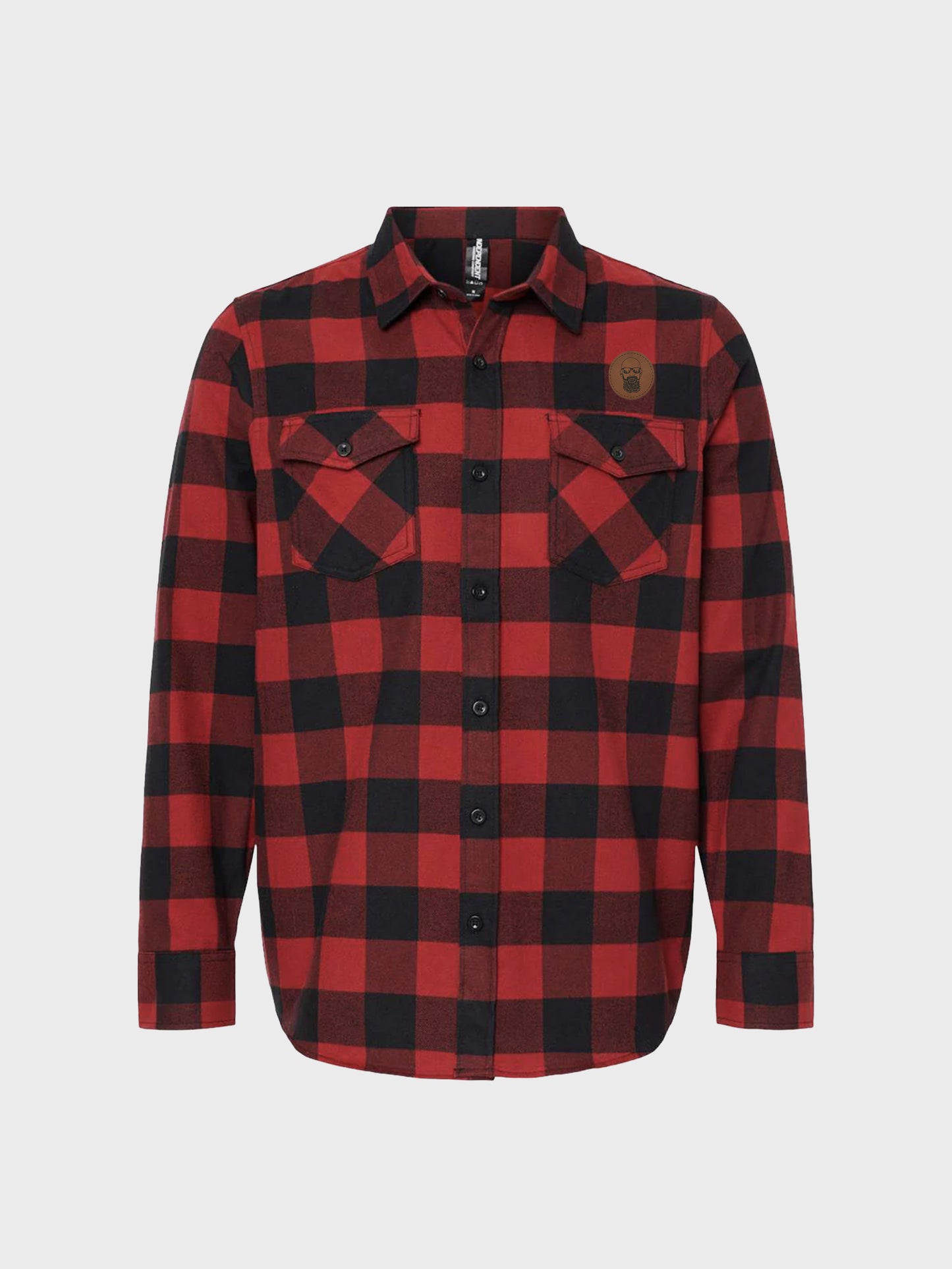 cartoon patch flannel