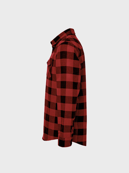 cartoon patch flannel