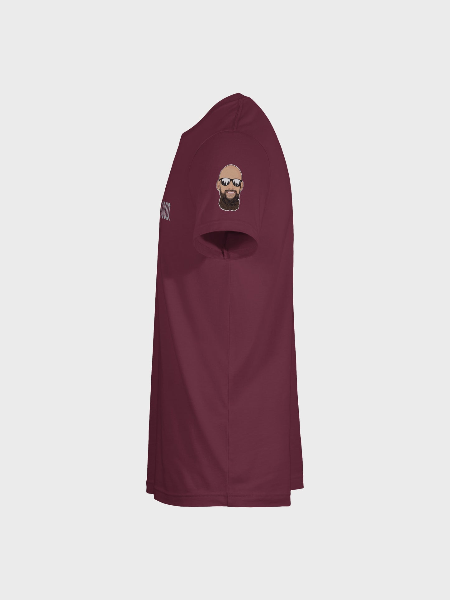 be kind. do good. tee cartoon sleeve