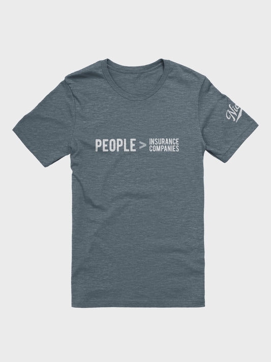 people > insurance tee